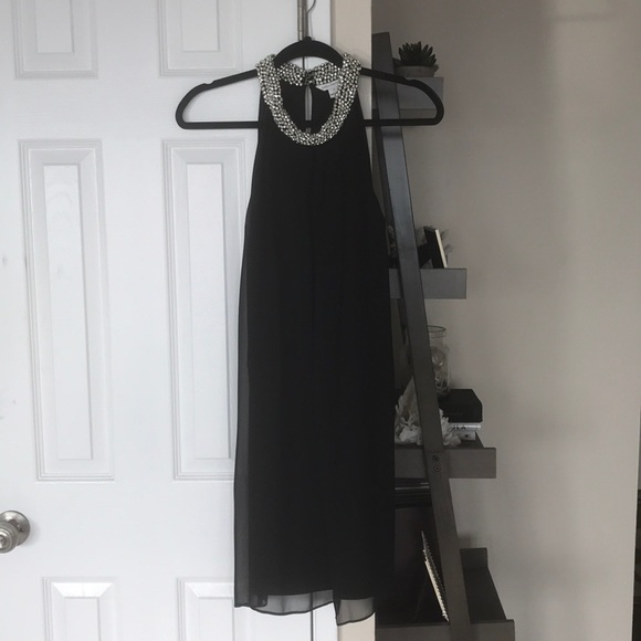 DVF Lainey Embellished Silk Cocktail Dress - Picture 6 of 8